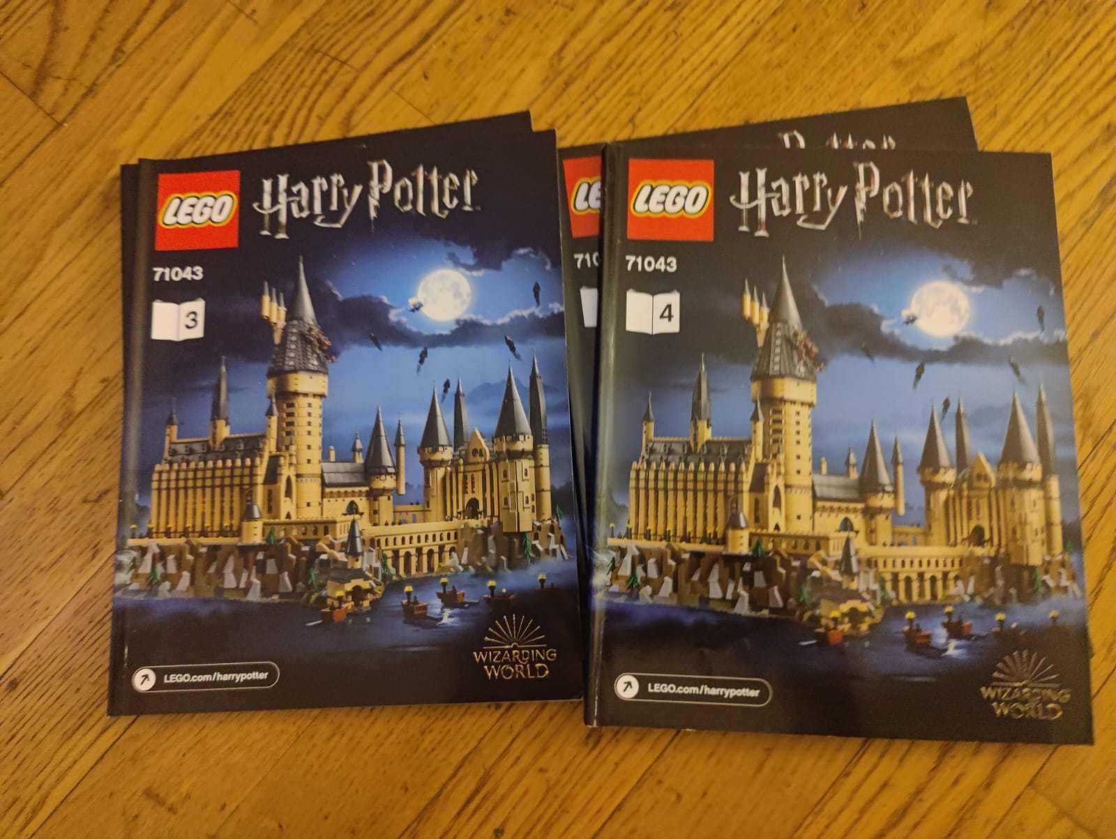 LEGO Harry Potter:Hogwarts Castel 71043+3 figurine+doua carti