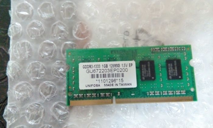 Ram памет 1 GB DDR3 за лаптоп работеща