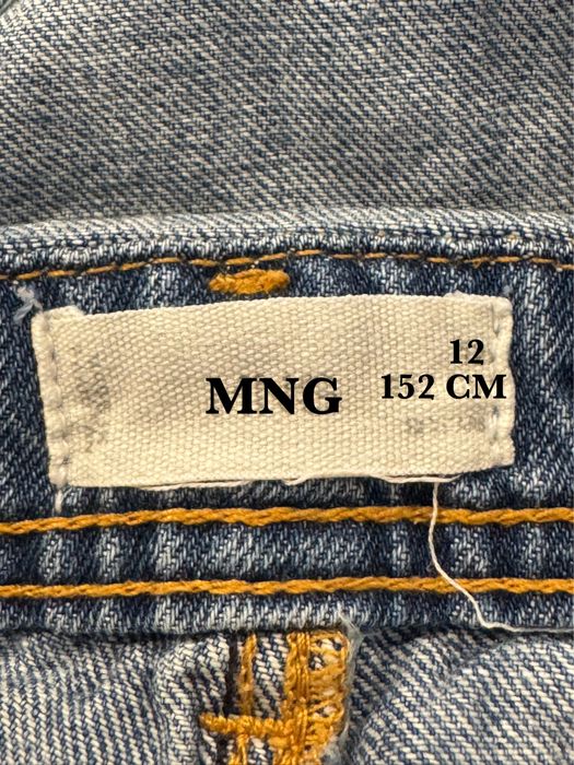 Salopeta de blugi fete 12 ani (152 cm) de la Mango