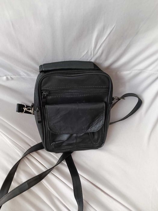 Мъжка кожена чанта