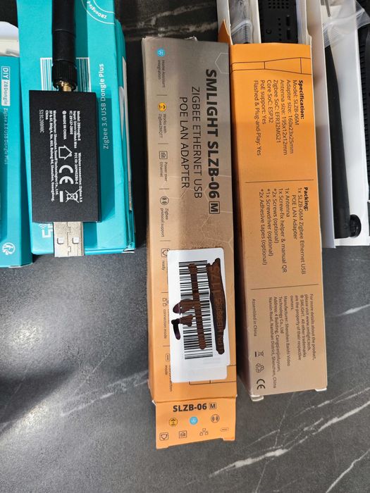 SLZB-06M Zigbee Ethernet, PoE, USB, EFR32MG21,Home Assistant