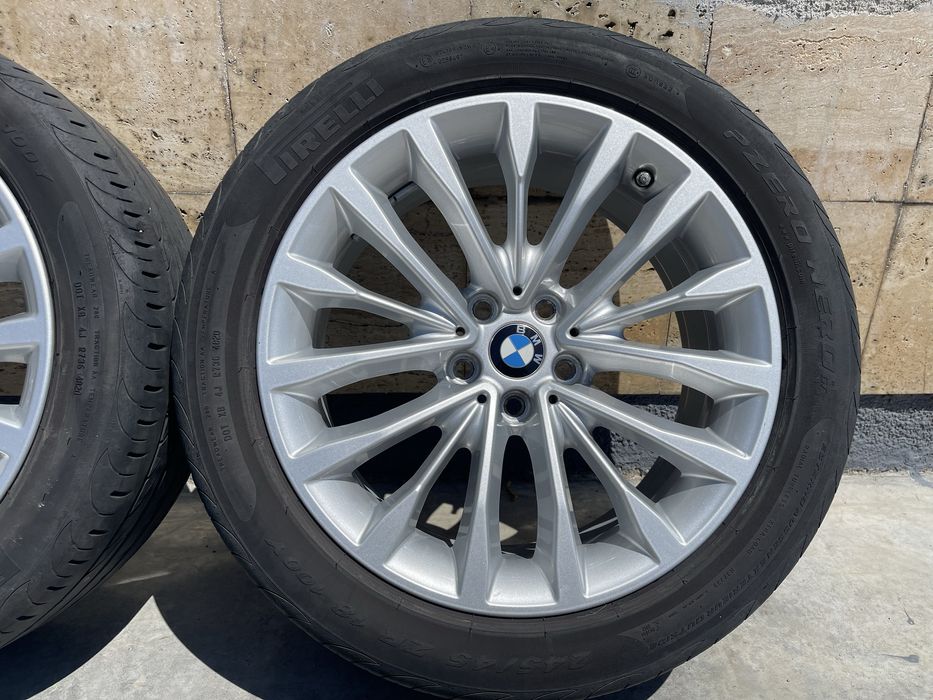 Jante Roti 18 BMW Seria 5 8 M G30 G15 Anvelope 245 45 R18 vara iarna