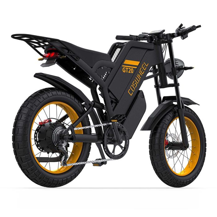 Coswheel GT20 MAX – Електрически Мото Стил Велосипед 60V, 2000W, 40Ah