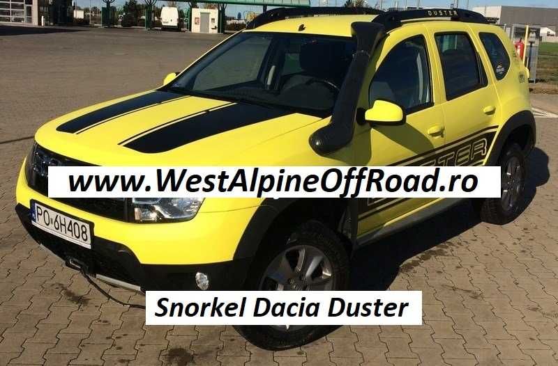 Snorkel Dacia DUSTER Profesional - Off Road - FABRICAT DIN LLDPE