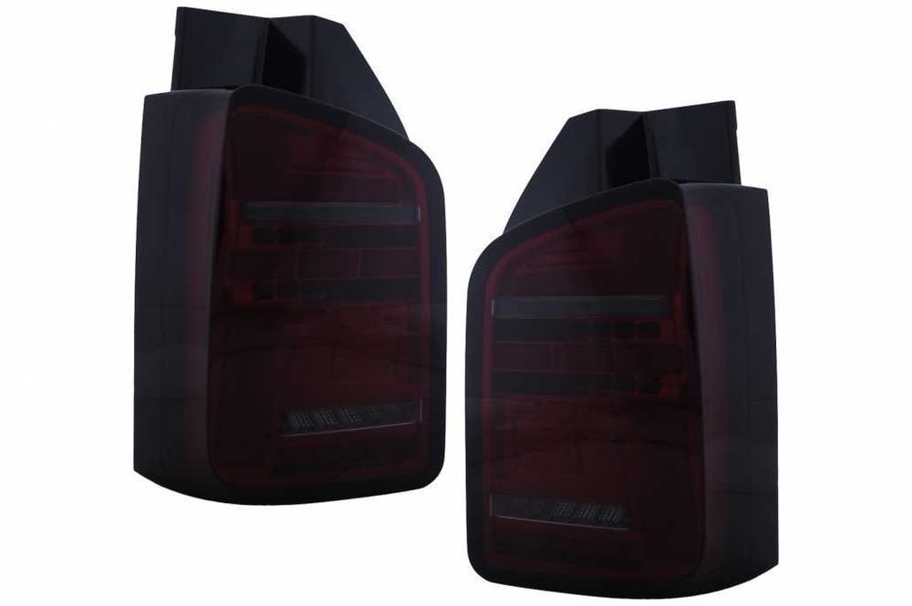 Stopuri Full LED VW Transporter V T5 Facelift (2010-2015) Rosu Fumuriu