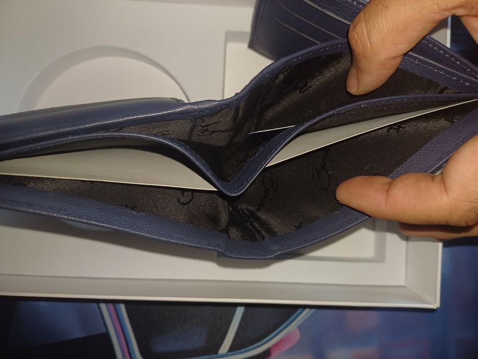 Portofel piele naturala  Benvenutii