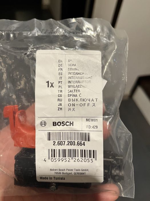 Intrerupator Original Rotopercutor Bosch