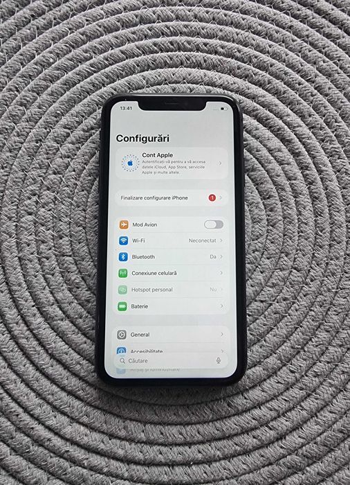 iPhone 11 Negru, impecabil, bateria 100%, liber de retea