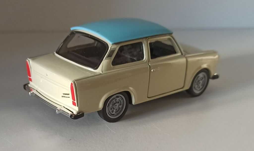 Macheta Trabant 601 crem - Welly 1/36