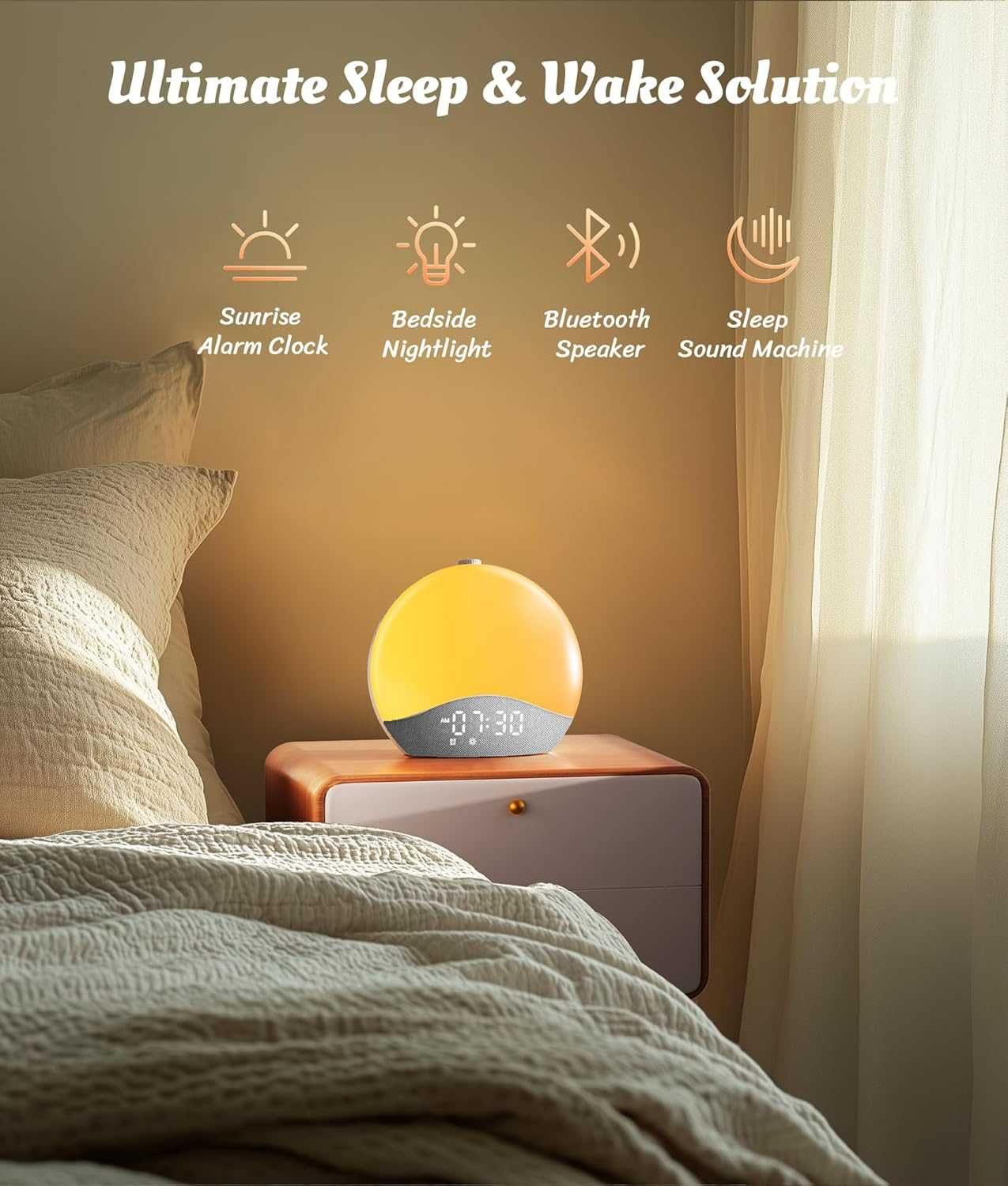 Будилник ecozy Sunrise