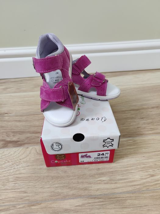 Детски сандали 24 номер ест.кожа