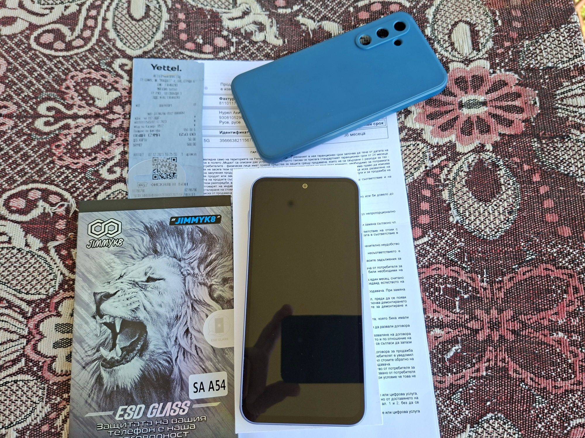 Samsung A54 5G нов 36м.Гара.