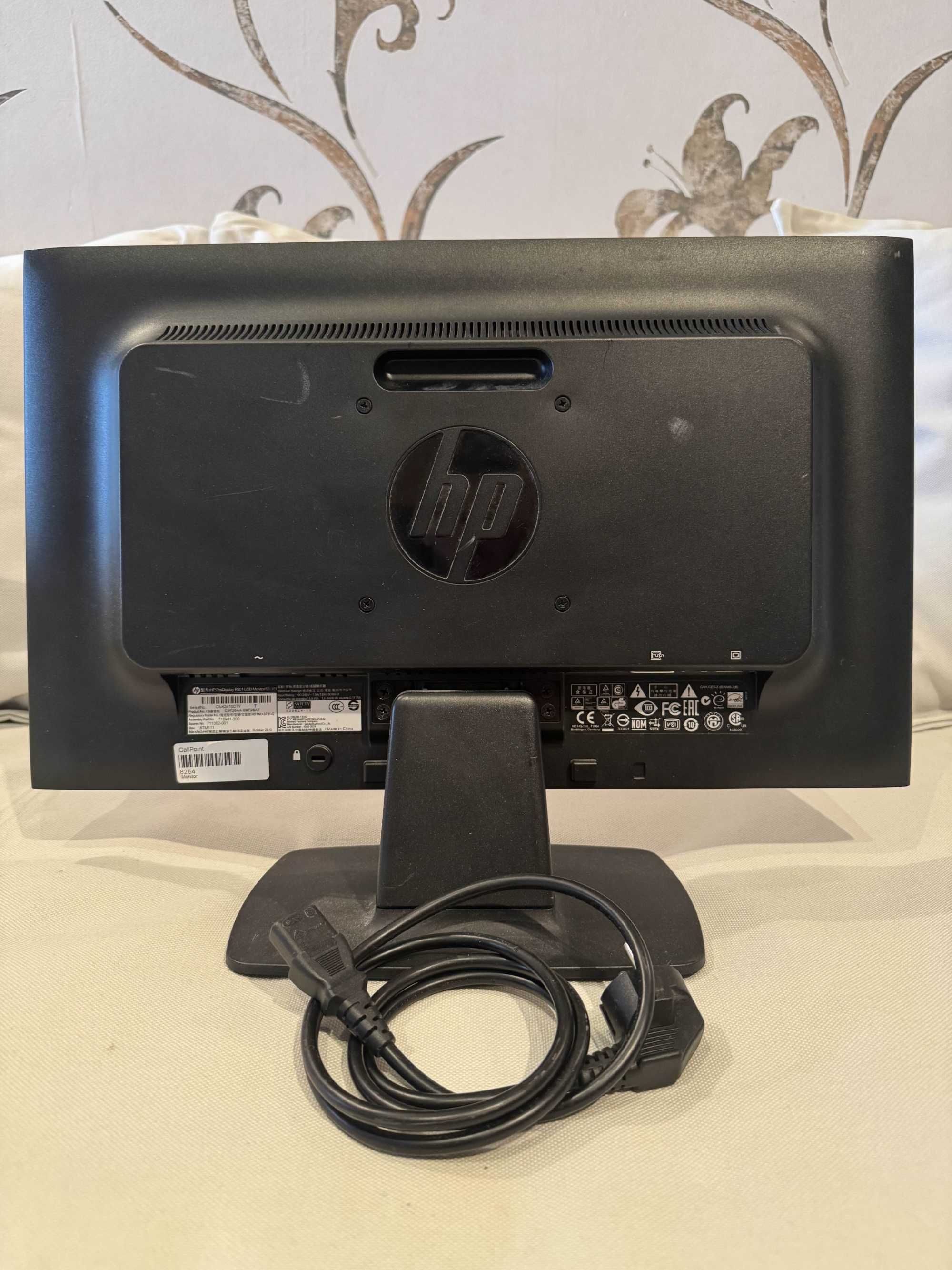 HP ProDisplay P201 – 20" монитор + кабел