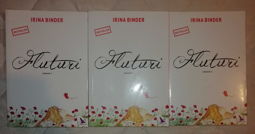 Fluturi de Irina Binder - 3 volume