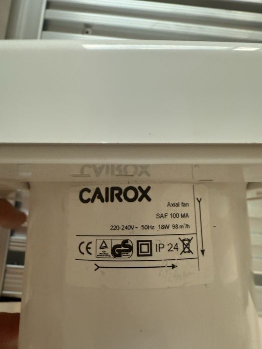 Вентилатор за баня нов