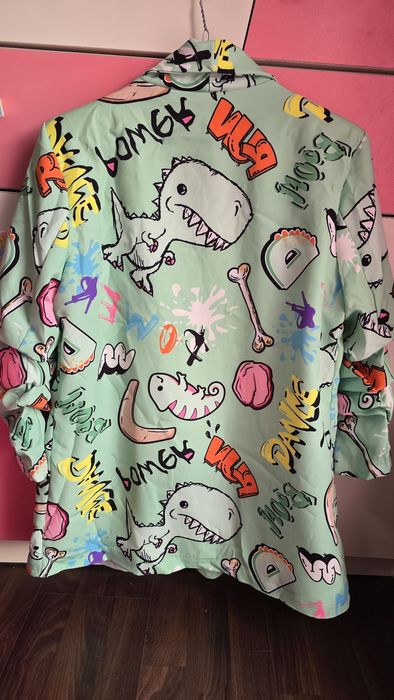 Sacou dama multicolor