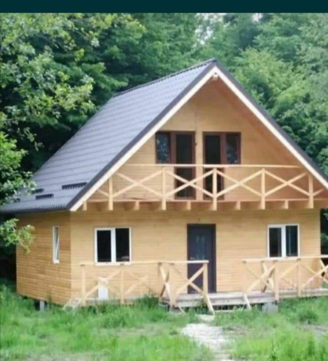 Cabanute din lemn de gradina