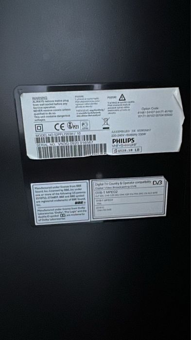 Телевизор Philips на запчасти бесплатно
