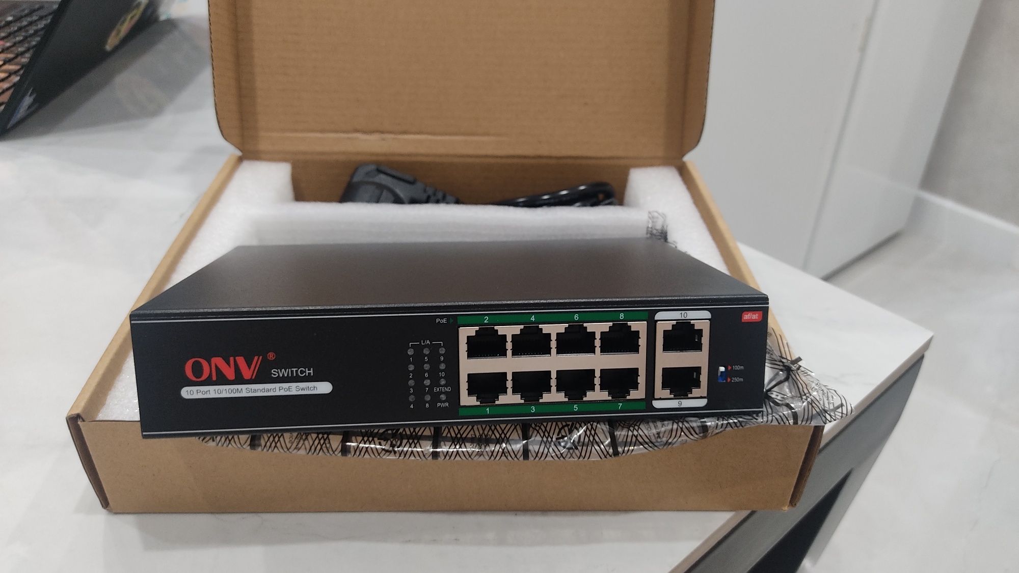 8-портовый POE коммутатор ONV-H1108PL