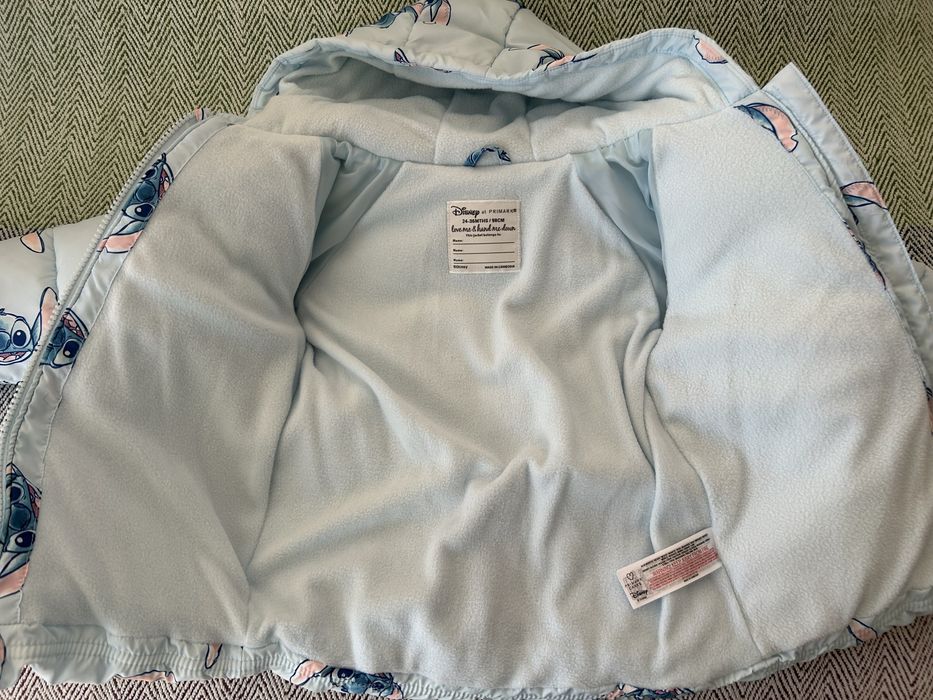 Ново зимно яке Primark размер 2-3 години Стич