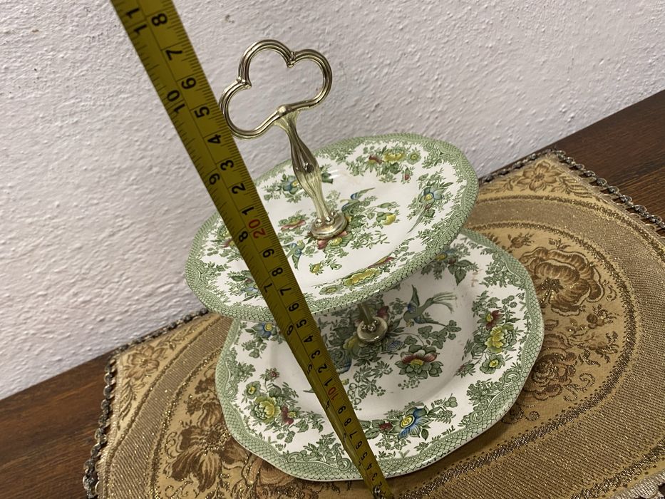 Винтидж порцеланова етажерка Wedgwood Англия маркировка 1960-те