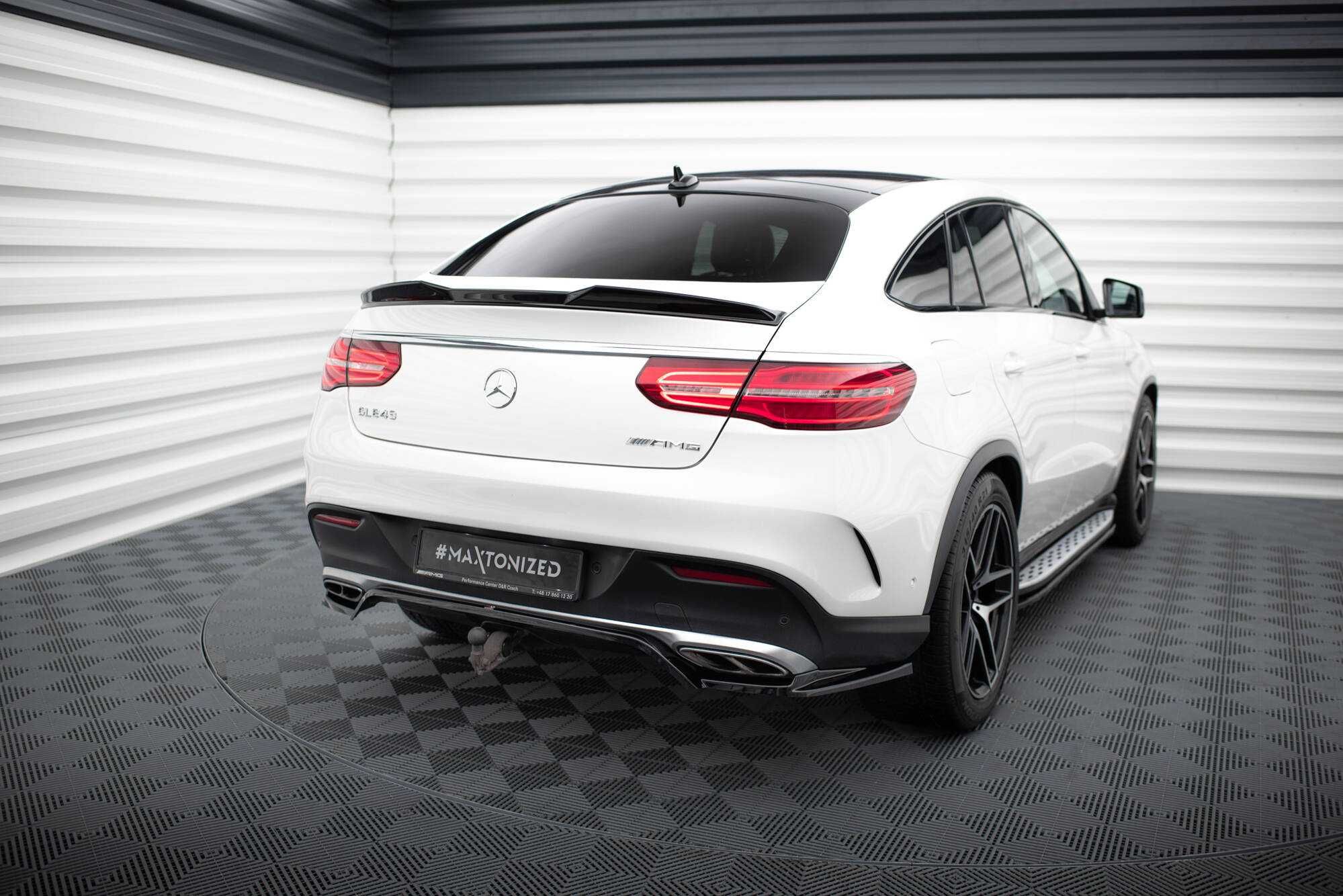 Prelungire bara spate Mercedes GLE Coupe AMG-Line C292 2015-2019 v4