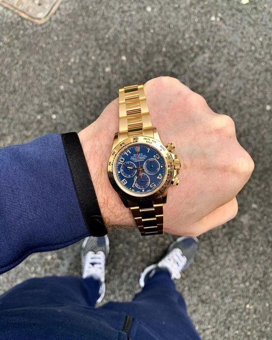rolex daytona cosmograph blue dial