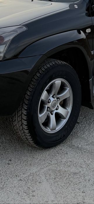 Продам летние резины с дисками 265/65/17 Dunlop