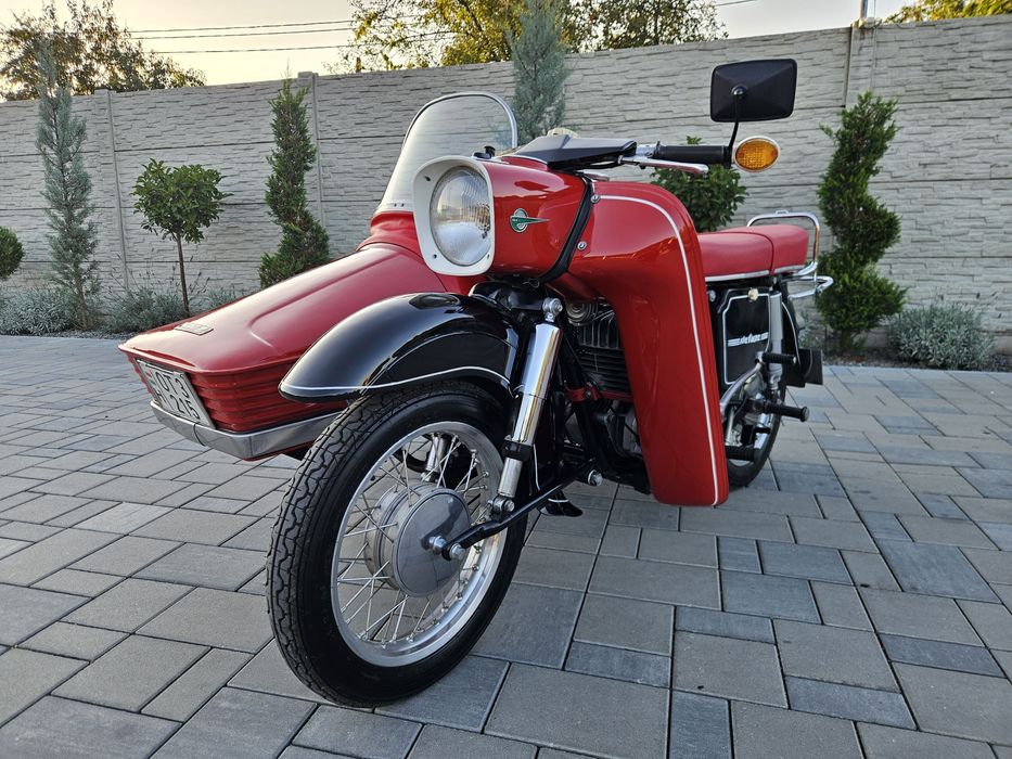 Motocicleta cu atas Mz trophy de lux 250 es/2,fabricate 1971