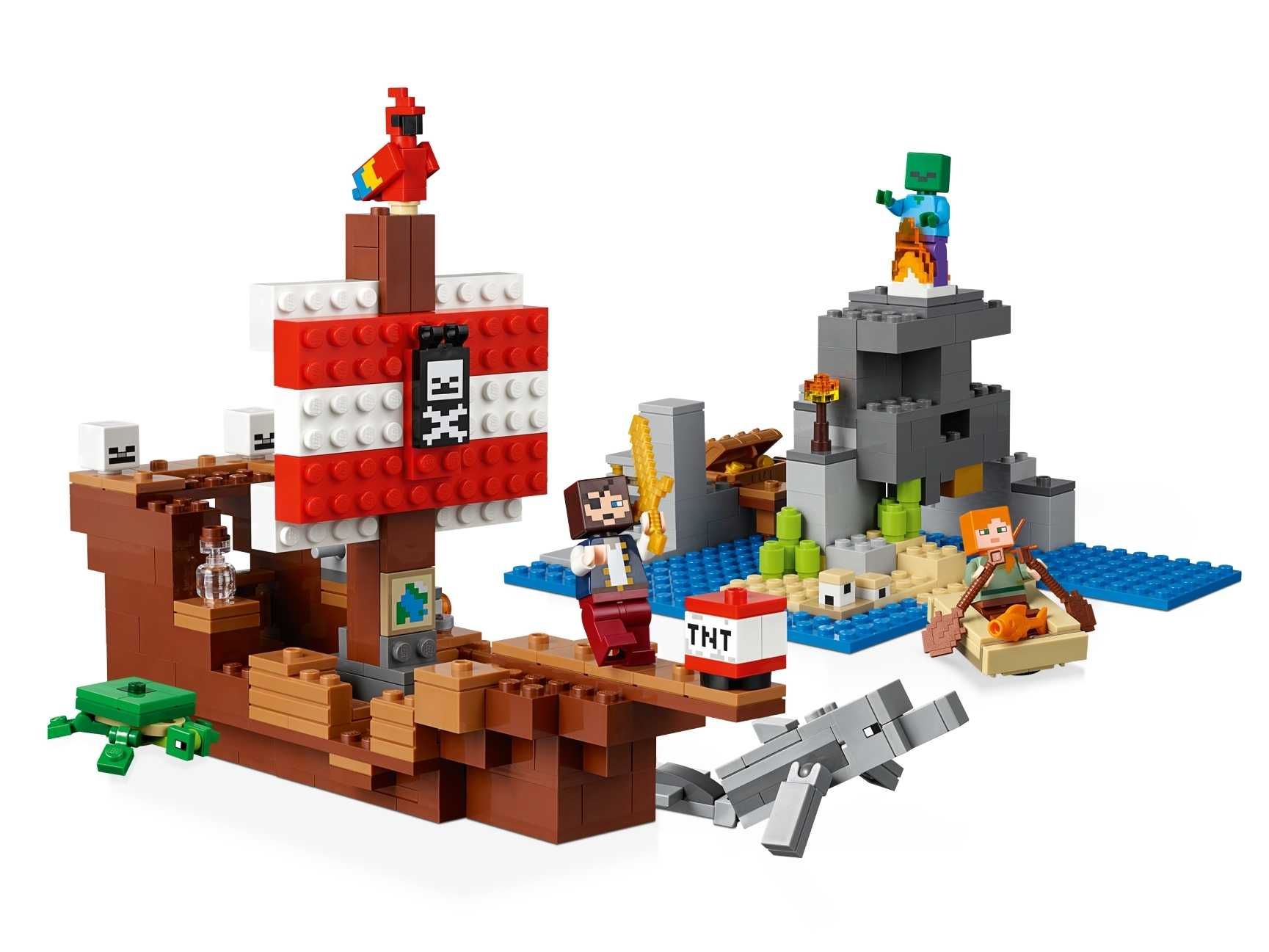 Lego 21152 Minecraft Pirate Ship - NOU Sigilat ORIGINAL