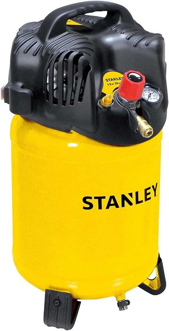 Безмаслен въздушен компресор Stanley D200/10/24V, 1100 W, 24 л,10 бара