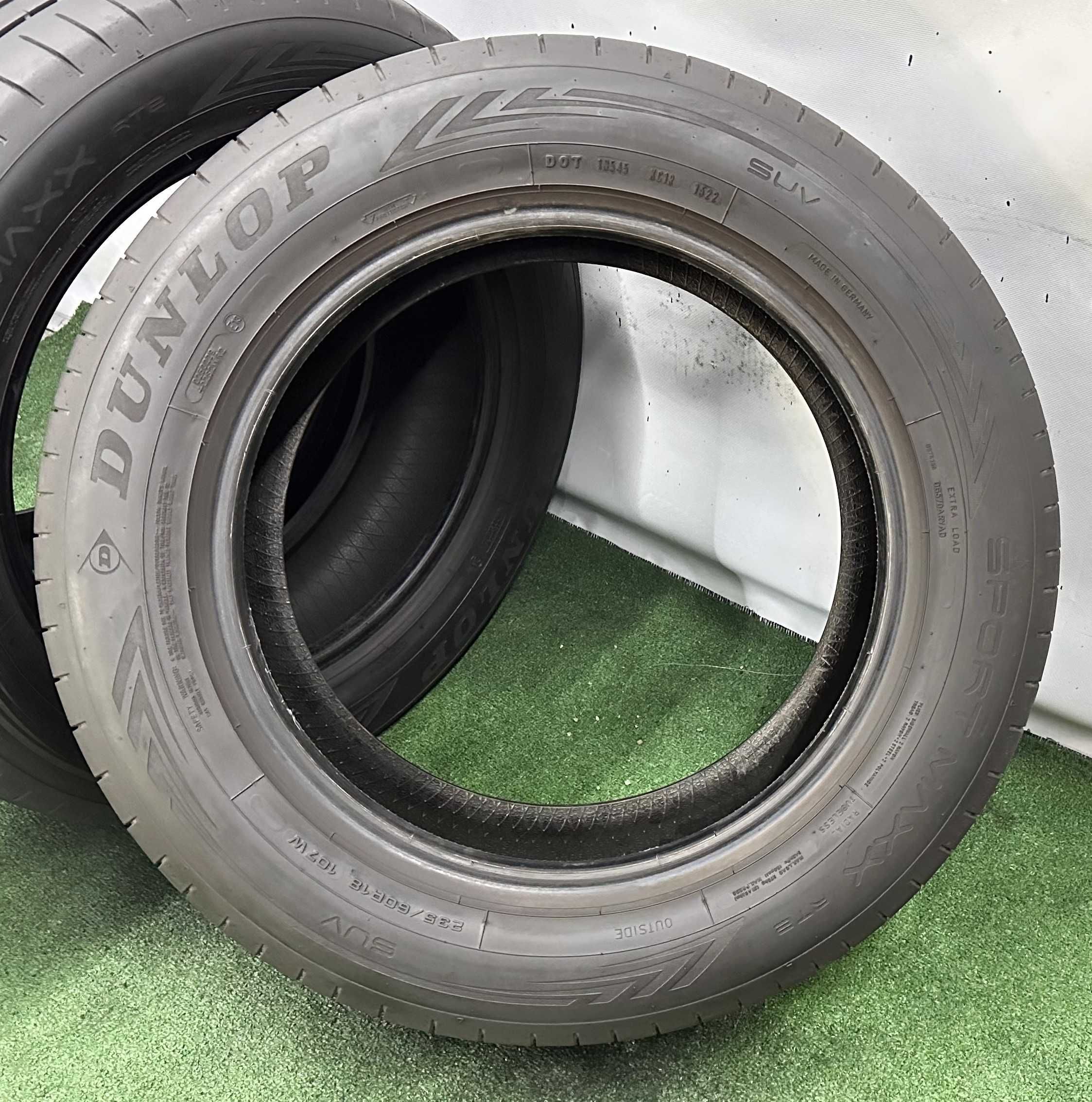 4бр 235/60r18 DUNLOP SPORT MAXX летни