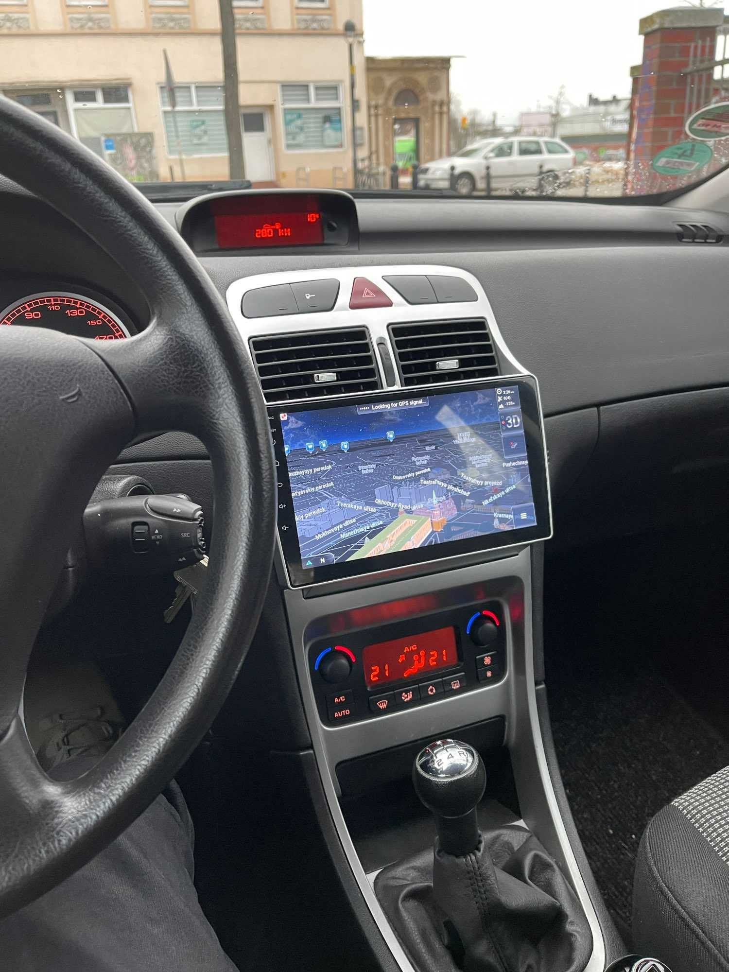 Navigatie GPS Android Peugeot 307 - Android 13, CarPlay, DSP