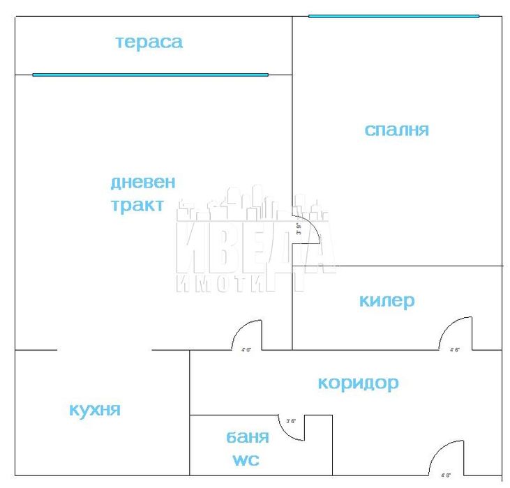 2-стаен в Варна-Базар Левски площ 62