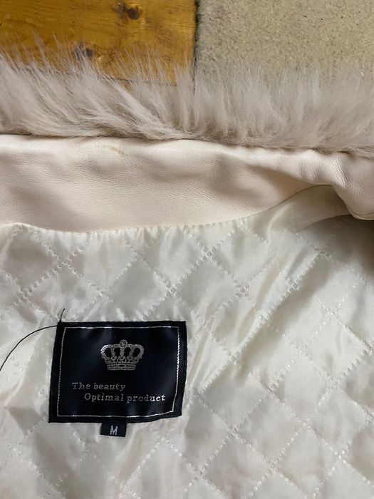 Елегантно палтенце 2 бр кафяво и бежово