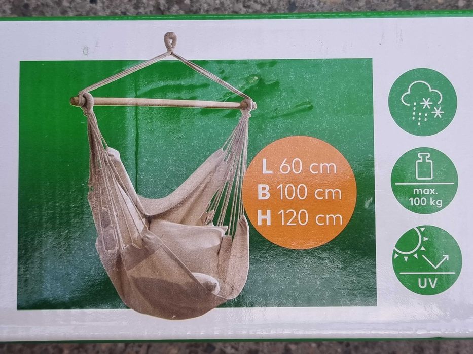 Hamac fotoliu leagan suspendat, nou