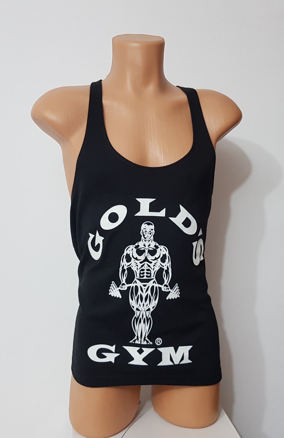 Maiou, top Gold's Gym Tank Top Stringer - ST-1 cu licență oficială

S