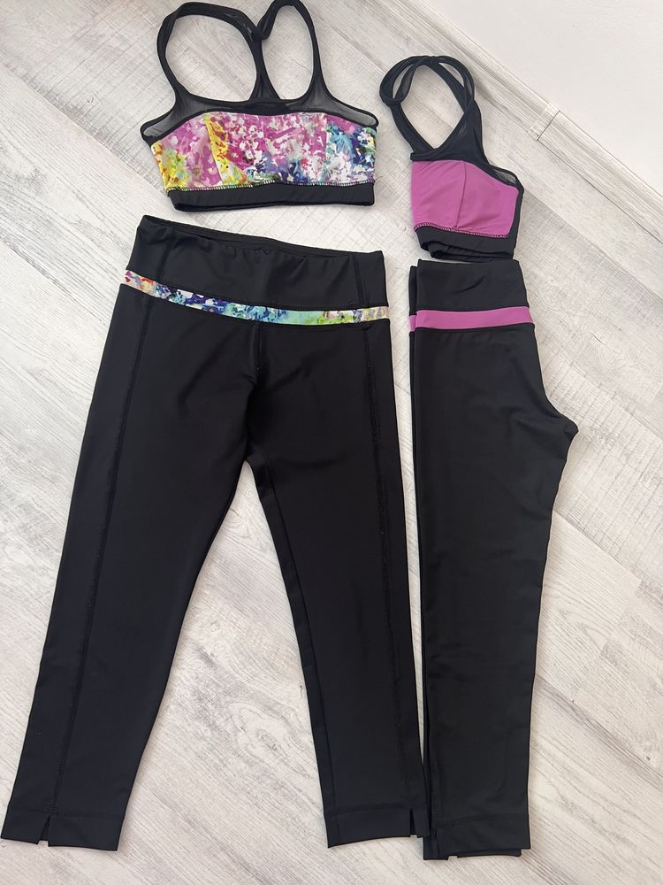 Set 5 bustiere si 2 perechi pantaloni sport , dama , S-M