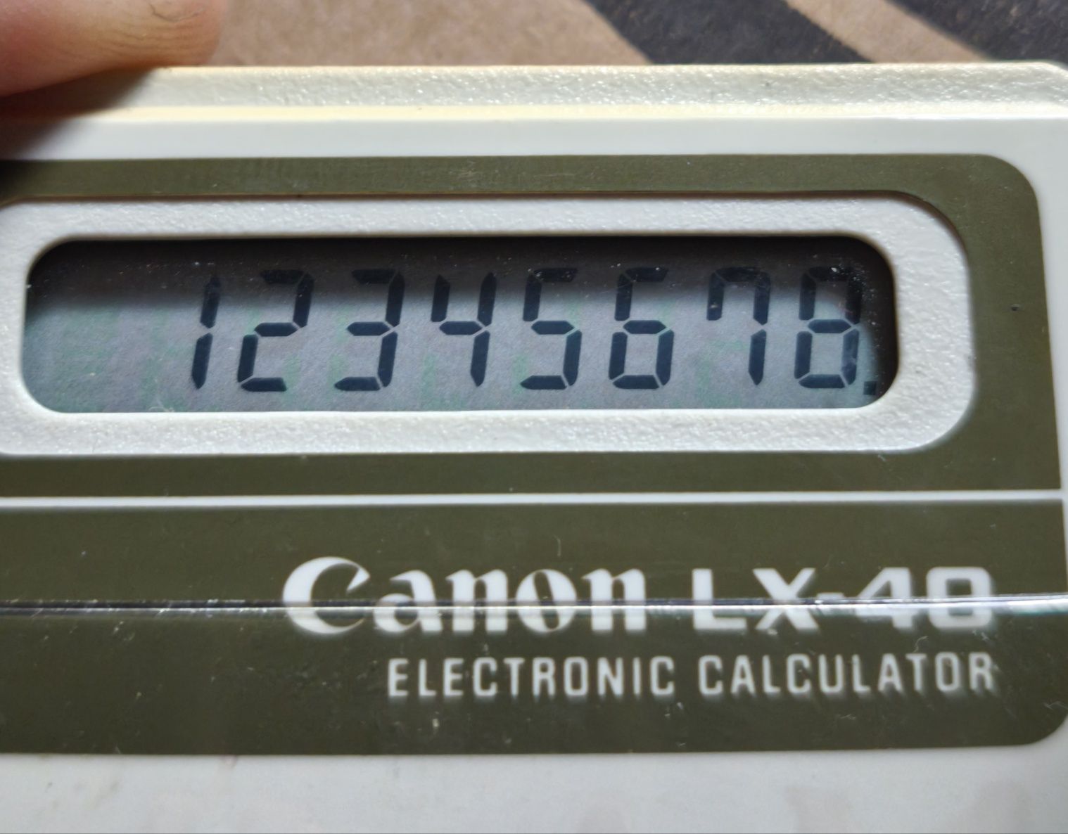 Calculator Canon LX-40 Vintage Colectie Impecabil