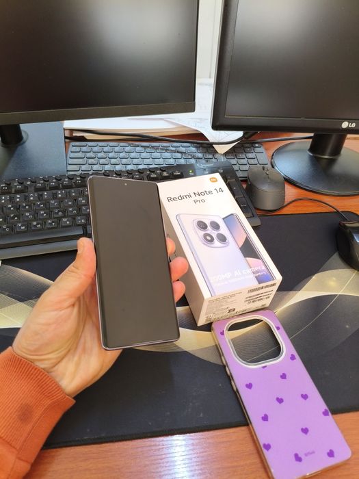 Redmi note 14pro 16/256gb(2025)iwlawi zur aybi yuq tozza telefon