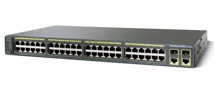 Коммутатор Cisco Catalyst 2960 Plus WS-C2960+48TC