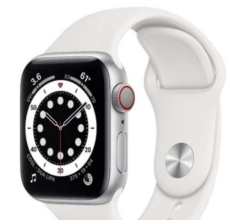 Apple watch 6 silver stainless steel gps / cellular