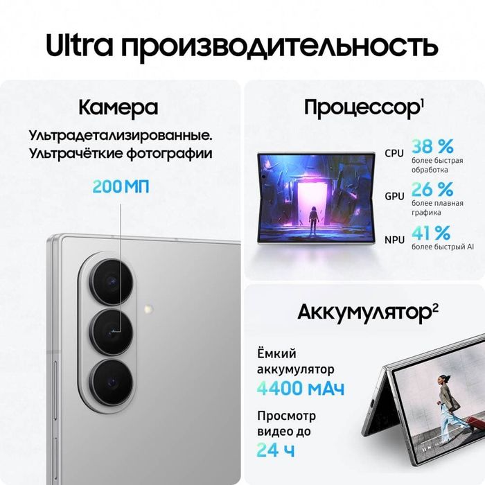 Флагман! Samsung Z Fold 7 256gb