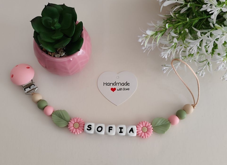 Lănțișoare personalizate pentru suzete