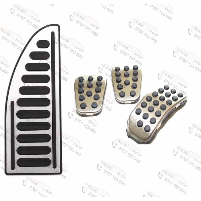 Pedale inox Ford Fiesta, Mazda 2 transmisie manuala