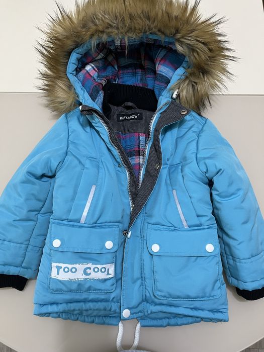 Зимняя куртка на 2-3 года финская