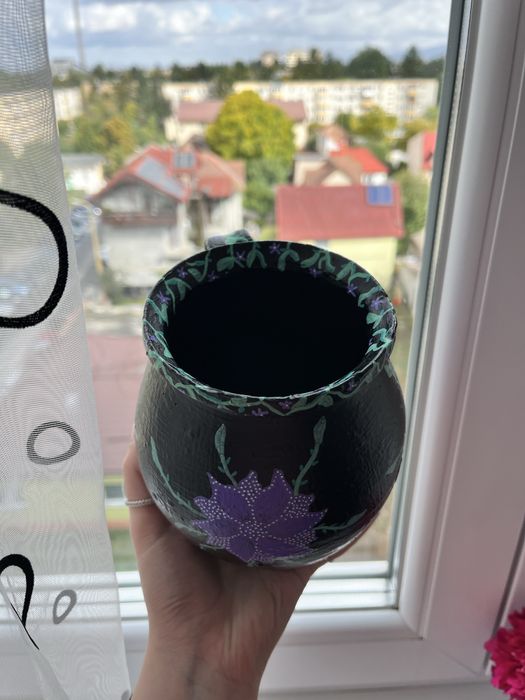 cana decorativa de lut