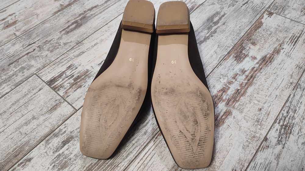 Елегантни обувки кафяви/бронзови