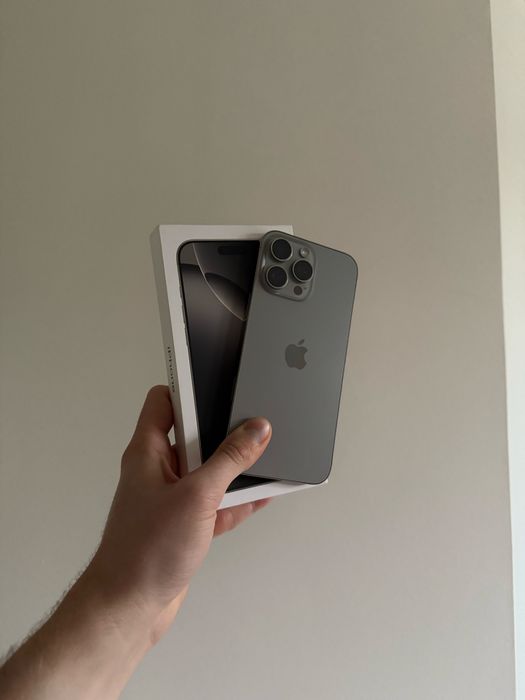 iPhone 16 Pro Max 256gb Natural Titanium