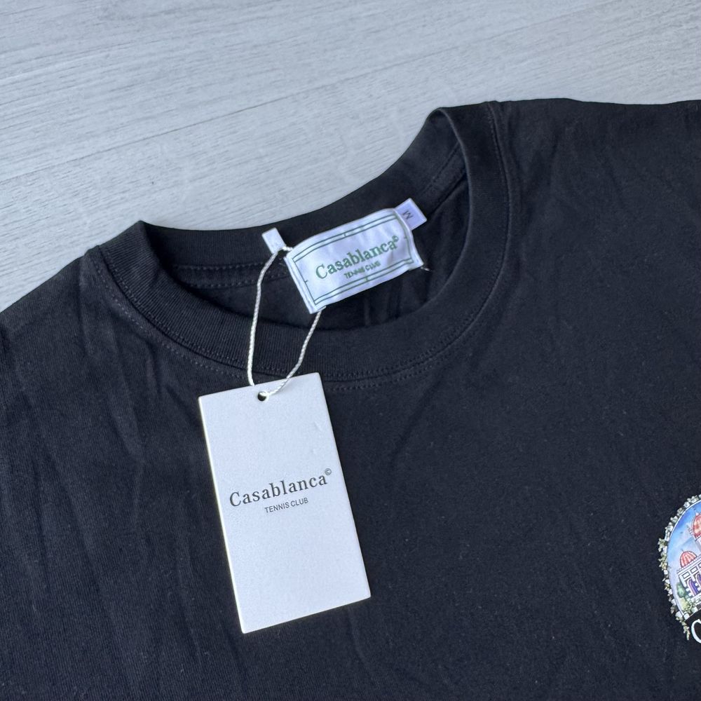 Tricou Casablanca – negru, nou cu etichetă, mărimi S, M, L